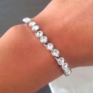 Swarovski Crystal Tennis Bracelet